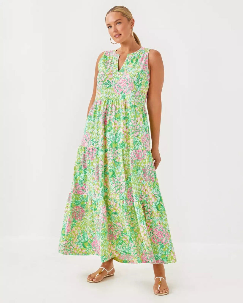 Sydnee Maxi DressHeartland Retail ItemsLILLY PULITZERThe Printed Peach Savannah