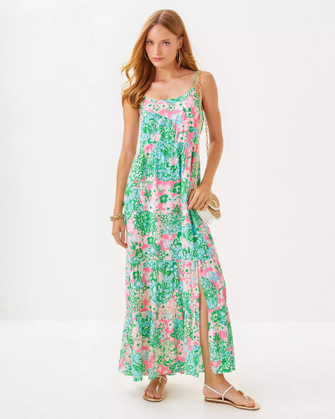 Teresa Maxi DressHeartland Retail ItemsLILLY PULITZERThe Printed Peach Savannah