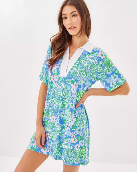 UPF 50+ Alden DressHeartland Retail ItemsLILLY PULITZERThe Printed Peach Savannah