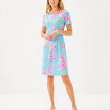 UPF 50+ Bray DressWomens - DressesLILLY PULITZERThe Printed Peach Savannah