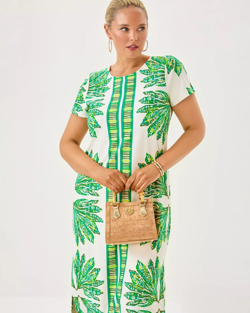 UPF 50+ ChillyLilly Kaden Maxi DressWomens - Dresses - Straight DressesLILLY PULITZERThe Printed Peach Savannah
