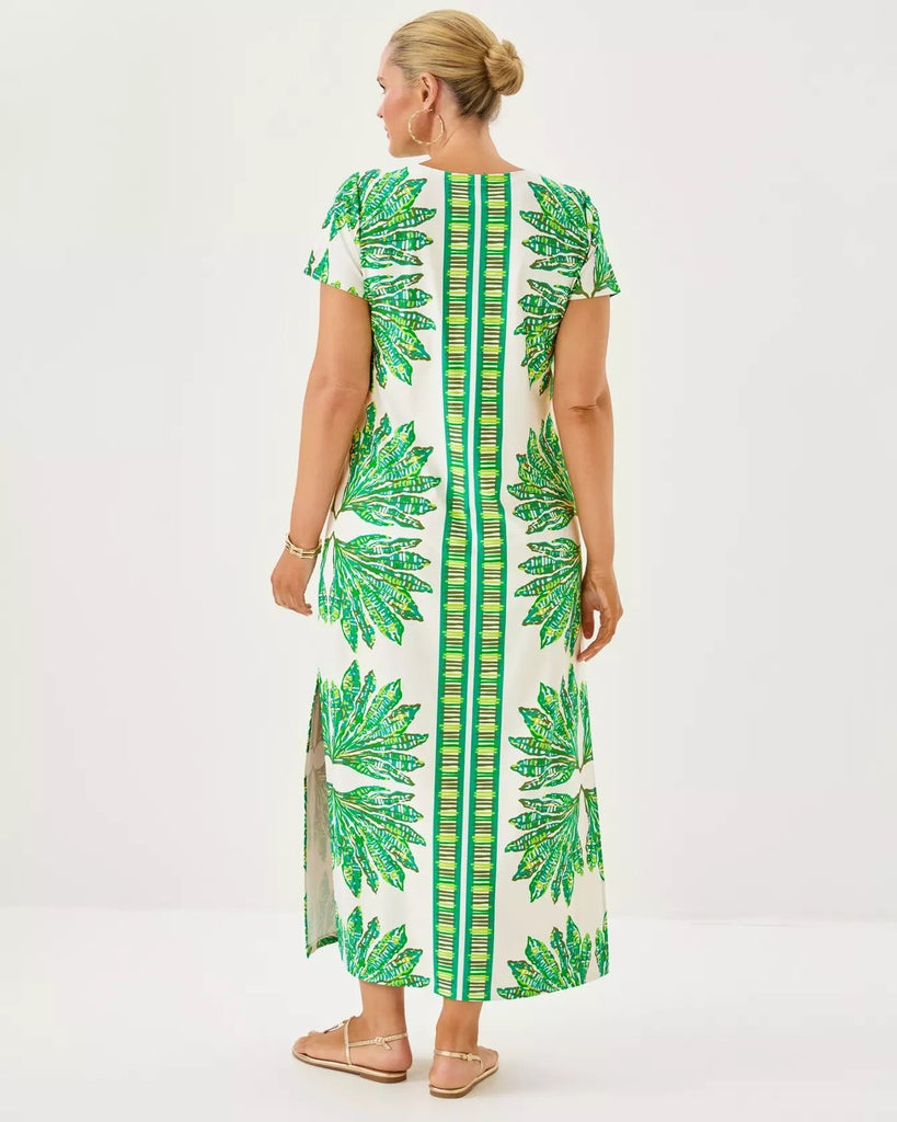 UPF 50+ ChillyLilly Kaden Maxi DressWomens - Dresses - Straight DressesLILLY PULITZERThe Printed Peach Savannah