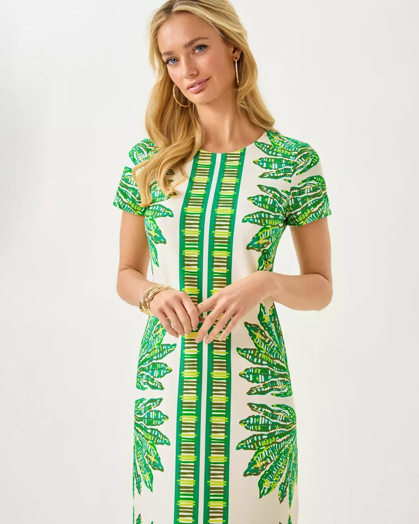UPF 50+ ChillyLilly Kaden Maxi DressWomens - Dresses - Straight DressesLILLY PULITZERThe Printed Peach Savannah
