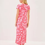 UPF 50+ Kaden ChillyLilly Maxi DressWomens - DressesLILLY PULITZERThe Printed Peach Savannah