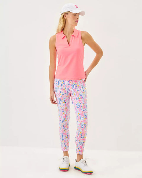 UPF 50+ Luxletic 28" Corso PantLILLY PULITZERThe Printed Peach Savannah