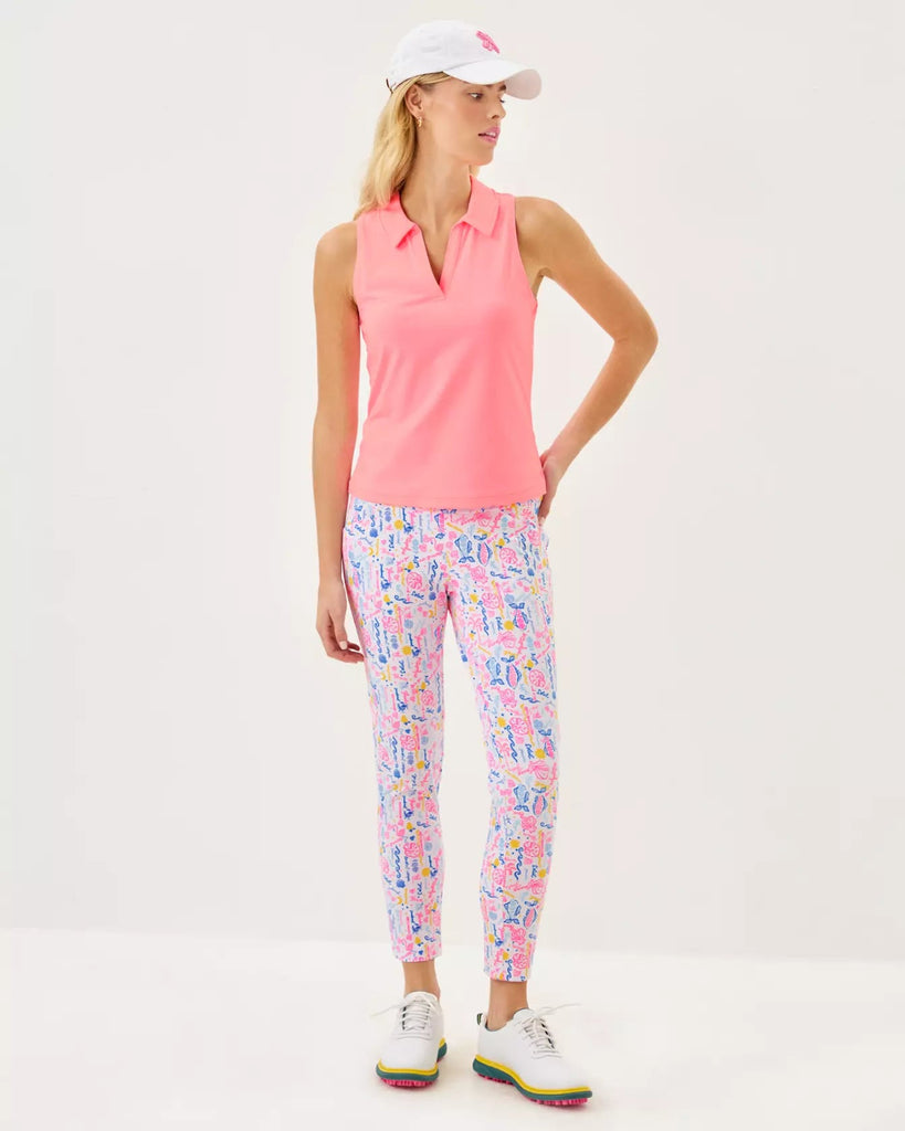 UPF 50+ Luxletic 28" Corso PantLILLY PULITZERThe Printed Peach Savannah