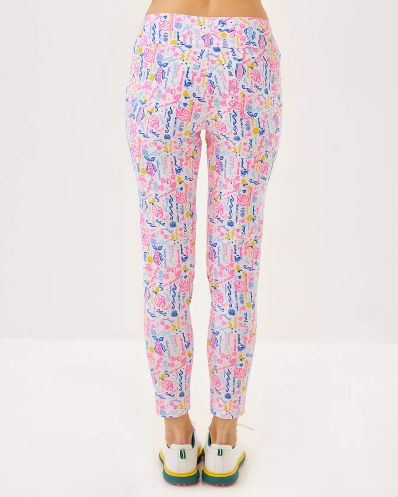 UPF 50+ Luxletic 28" Corso PantLILLY PULITZERThe Printed Peach Savannah
