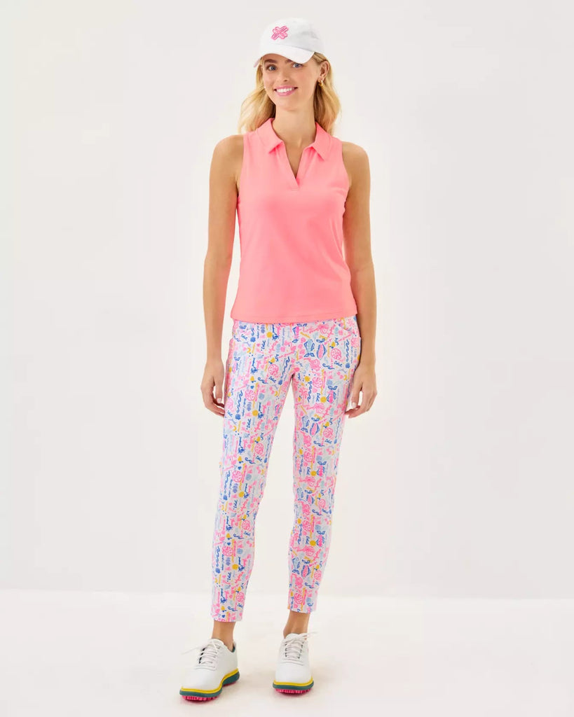 UPF 50+ Luxletic 28" Corso PantLILLY PULITZERThe Printed Peach Savannah
