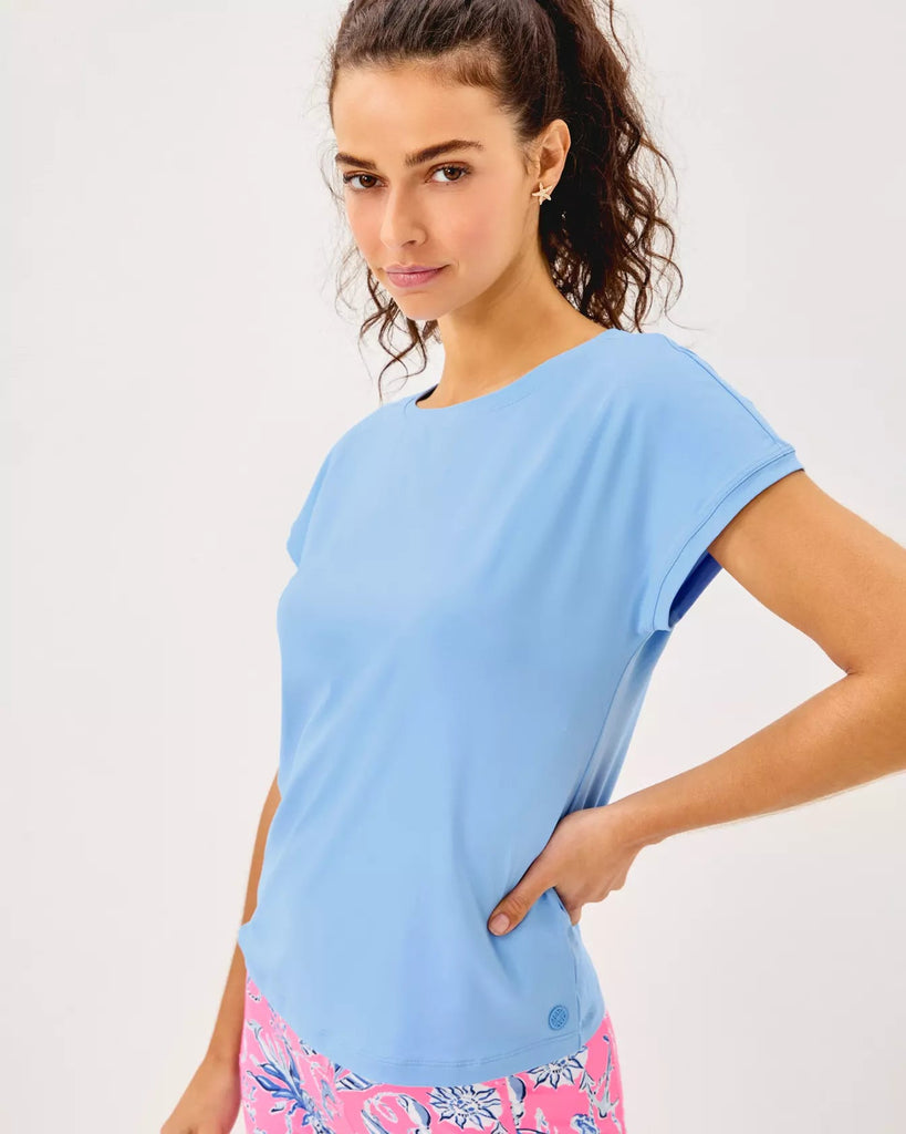 UPF 50+ Luxletic Glenna Active TeeHeartland Retail ItemsLILLY PULITZERThe Printed Peach Savannah