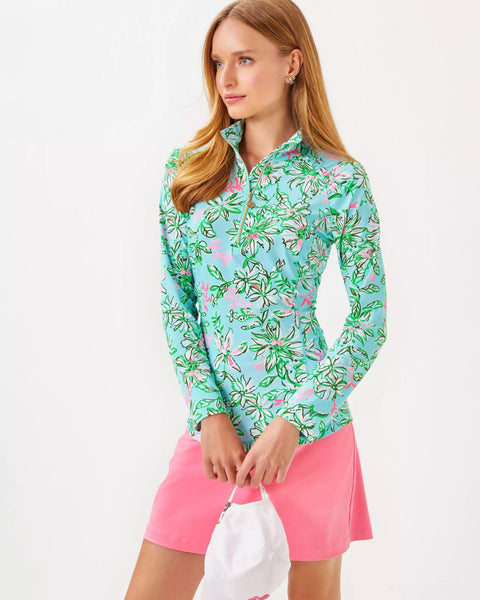 UPF 50+ Luxletic Justine PulloverHeartland Retail ItemsLILLY PULITZERThe Printed Peach Savannah
