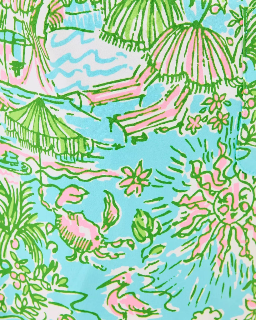UPF 50+ Luxletic Monica Bow SkortHeartland Retail ItemsLILLY PULITZERThe Printed Peach Savannah