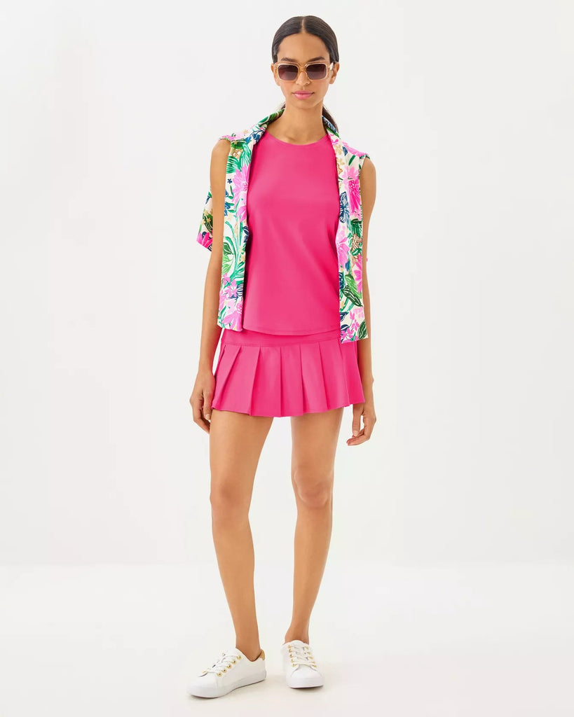 UPF 50+ Luxletic Westley Active TankWomens - Tops - TanksLILLY PULITZERThe Printed Peach Savannah
