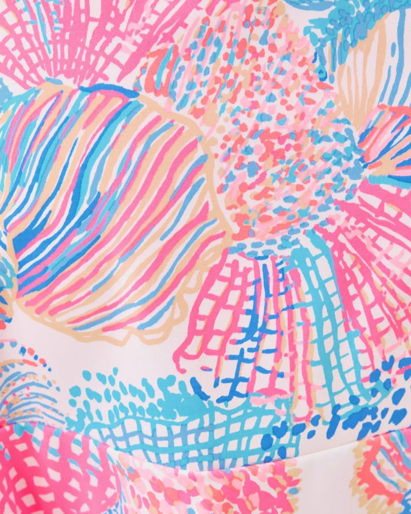 UPF 50+ Luxletic Zadora High Rise SkortHeartland Retail ItemsLILLY PULITZERThe Printed Peach Savannah