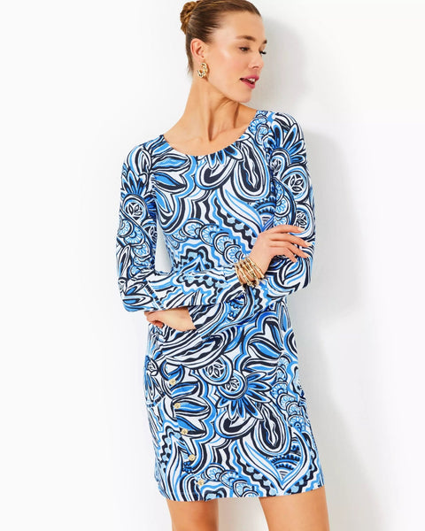 UPF 50+ Maddox Straight DressHeartland Retail ItemsLILLY PULITZERThe Printed Peach Savannah