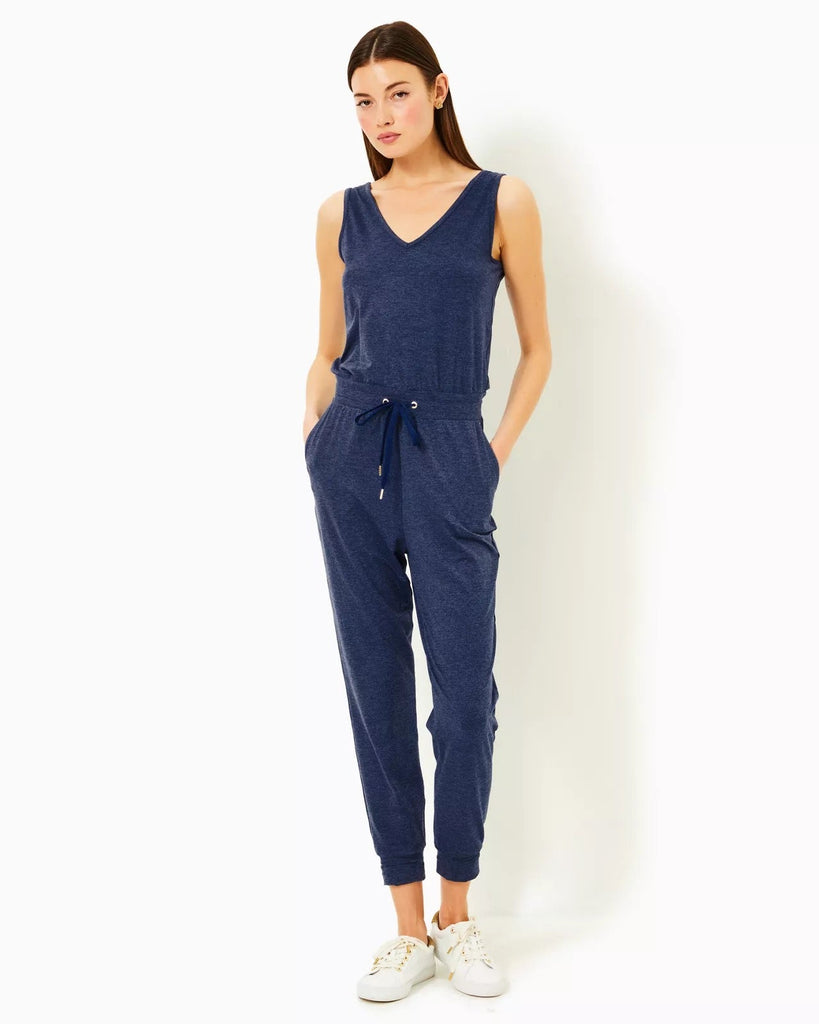 UPF 50+ Maisie JumpsuitWomens - RompersLILLY PULITZERThe Printed Peach Savannah