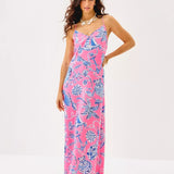 Verica Silk Maxi DressHeartland Retail ItemsLILLY PULITZERThe Printed Peach Savannah