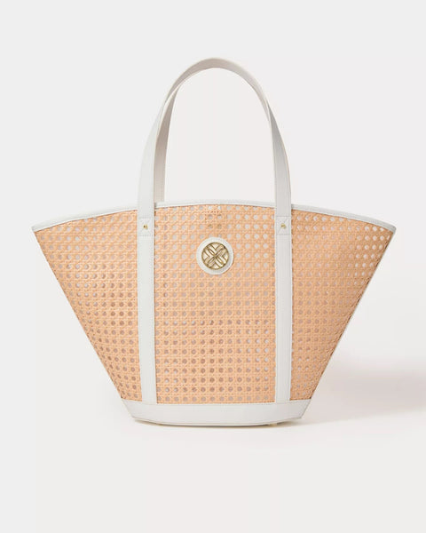 Wintour Cane ToteHeartland Retail ItemsLILLY PULITZERThe Printed Peach Savannah
