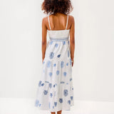 Zanna Embroidered Cotton Midi DressHeartland Retail ItemsLILLY PULITZERThe Printed Peach Savannah