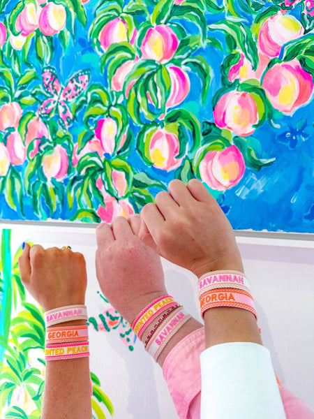 Georgia BraceletHeartland Retail ItemsKenzie CollectiveThe Printed Peach Savannah