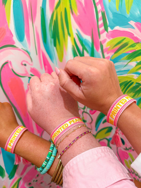 The Printed Peach BraceletHeartland Retail ItemsKenzie CollectiveThe Printed Peach Savannah