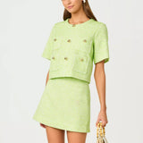 Sarissa Boucle Mini Skirt