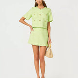 Sarissa Boucle Mini Skirt