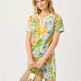 Minerva Short Sleeve Stretch Shift