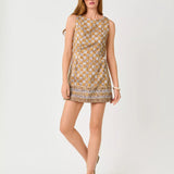 Oriana Shift Romper