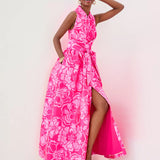 Marria Jacquard Maxi Dress