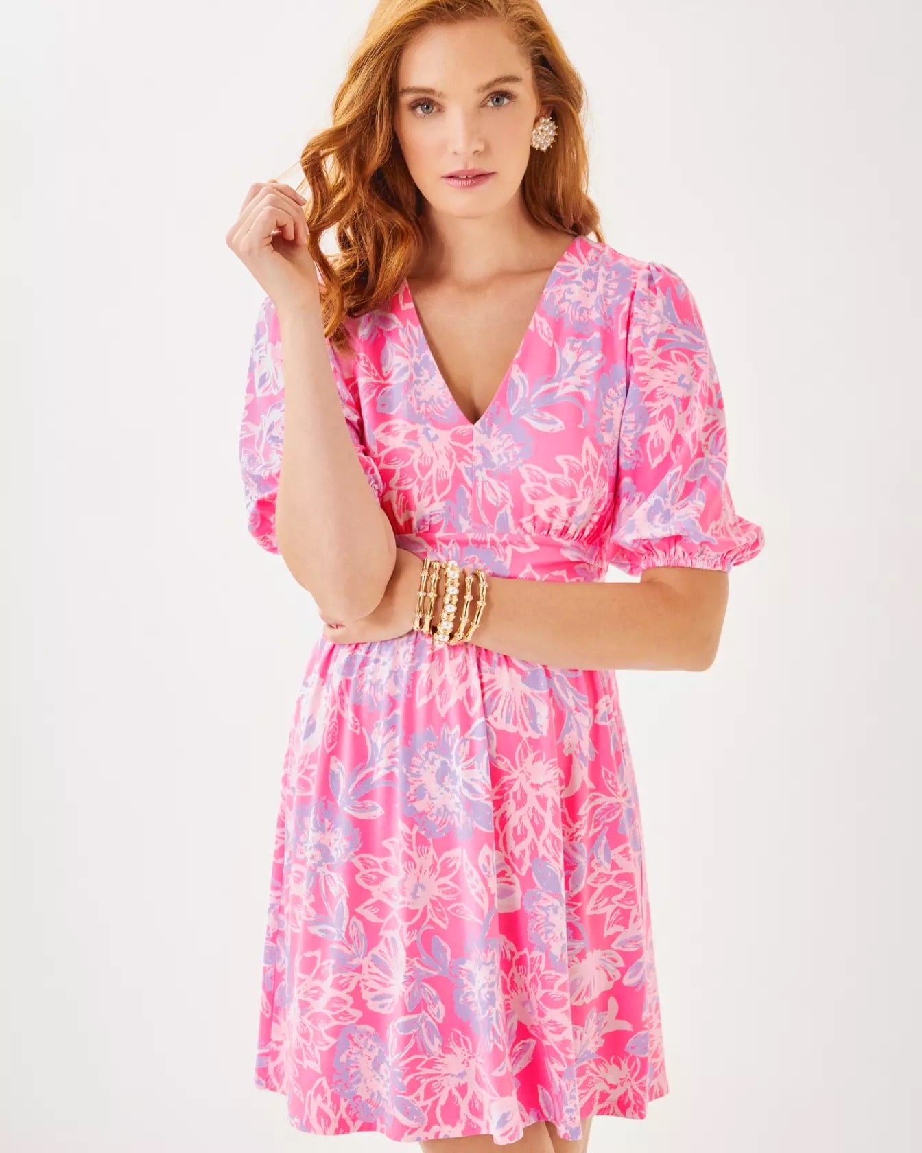Fit & Flare Dresses The Printed Peach Savannah Fit & Flare Dresses The Printed Peach Savannah
