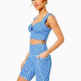 UPF 50+ Luxletic 8" South Beach High Rise Bike Short