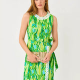 Fresia Stretch Maxi Shift Dress