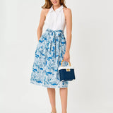 Mauritzia Halter Midi Shirtdress