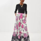 Inaya High Rise Maxi Skirt