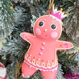 The Rainbow Gingers - Coral Dough Ornament