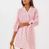 Abralynn Linen Shirtdress