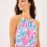 Gracelyn Halter Midi Dress