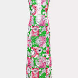 Barberine Stretch Maxi Shift Dress