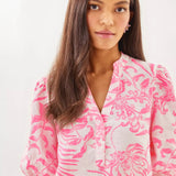 Mialeigh Linen Top