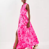 Marria Jacquard Maxi Dress