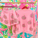Printed Peach x Queen of Sparkles Peach Sweatshirt