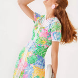 Mila Short Sleeve Shift Dress