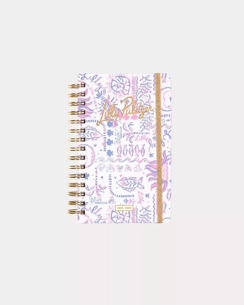 2025 - 2026 17 Month Medium AgendaLIFEGUARD PRESSThe Printed Peach Savannah