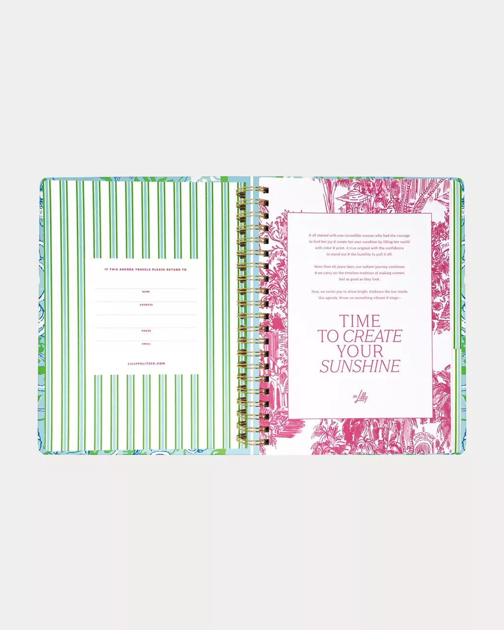 2026-2027 17 Month Jumbo AgendaHome & Gifts - Agendas & StationeryLILLY PULITZERThe Printed Peach Savannah