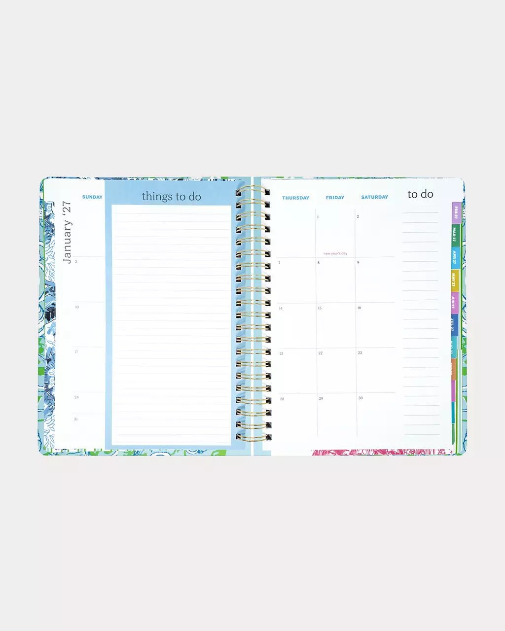 2026-2027 17 Month Jumbo AgendaHome & Gifts - Agendas & StationeryLILLY PULITZERThe Printed Peach Savannah