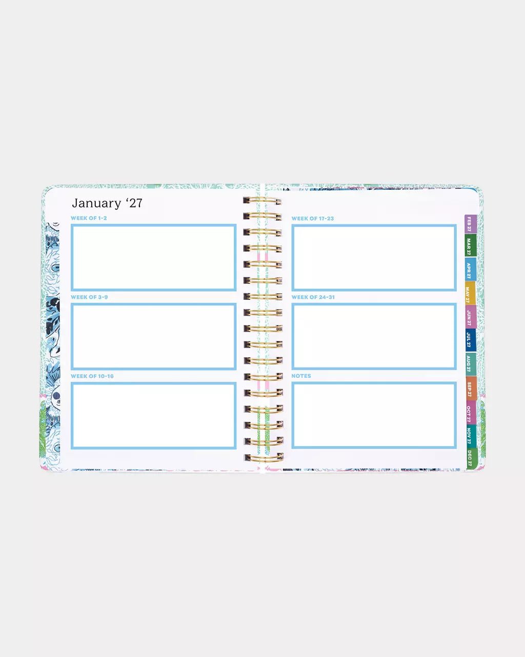 2026-2027 17 Month Large AgendaHome & Gifts - Agendas & StationeryLIFEGUARD PRESSThe Printed Peach Savannah