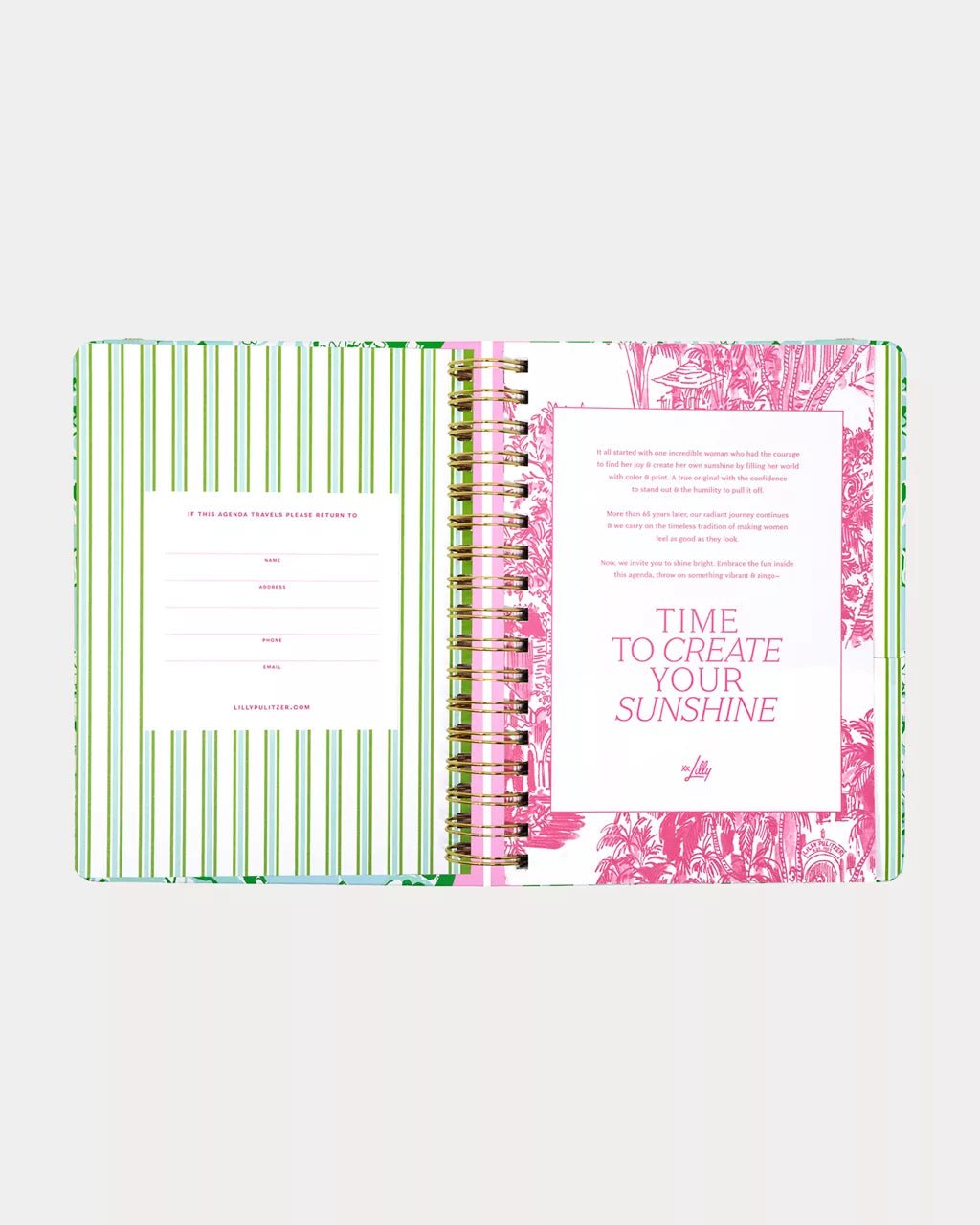 2026-2027 17 Month Large AgendaHome & Gifts - Agendas & StationeryLIFEGUARD PRESSThe Printed Peach Savannah