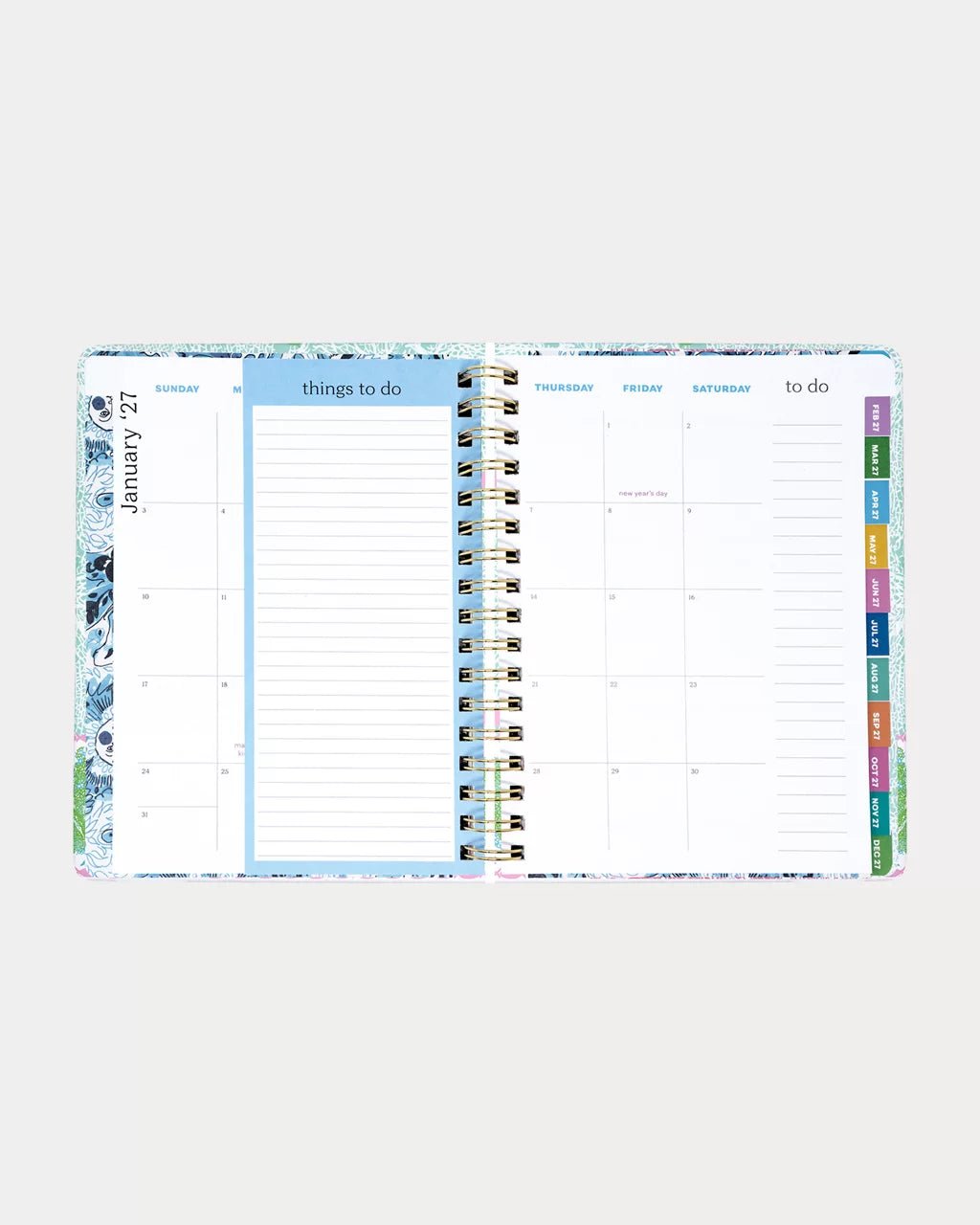 2026-2027 17 Month Large AgendaHome & Gifts - Agendas & StationeryLIFEGUARD PRESSThe Printed Peach Savannah
