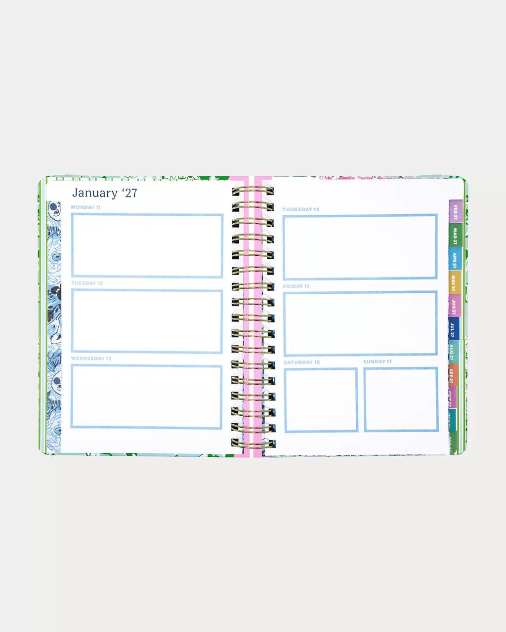 2026-2027 17 Month Large AgendaHome & Gifts - Agendas & StationeryLIFEGUARD PRESSThe Printed Peach Savannah