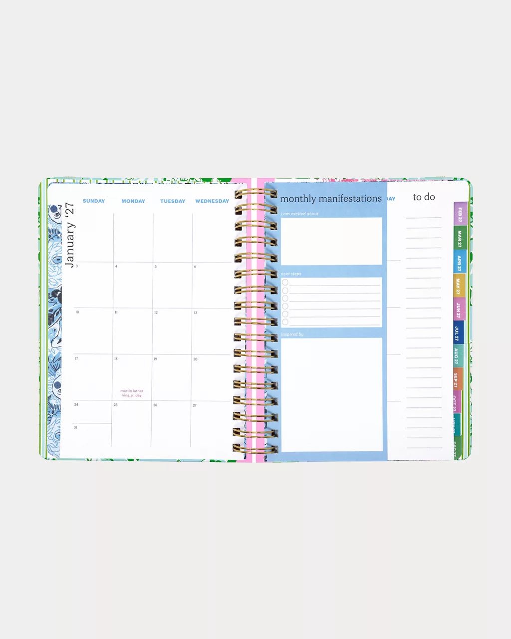 2026-2027 17 Month Large AgendaHome & Gifts - Agendas & StationeryLIFEGUARD PRESSThe Printed Peach Savannah